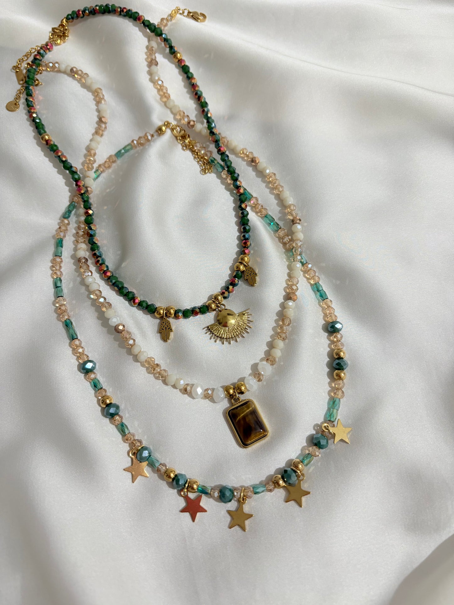 Collana Cristallini Star