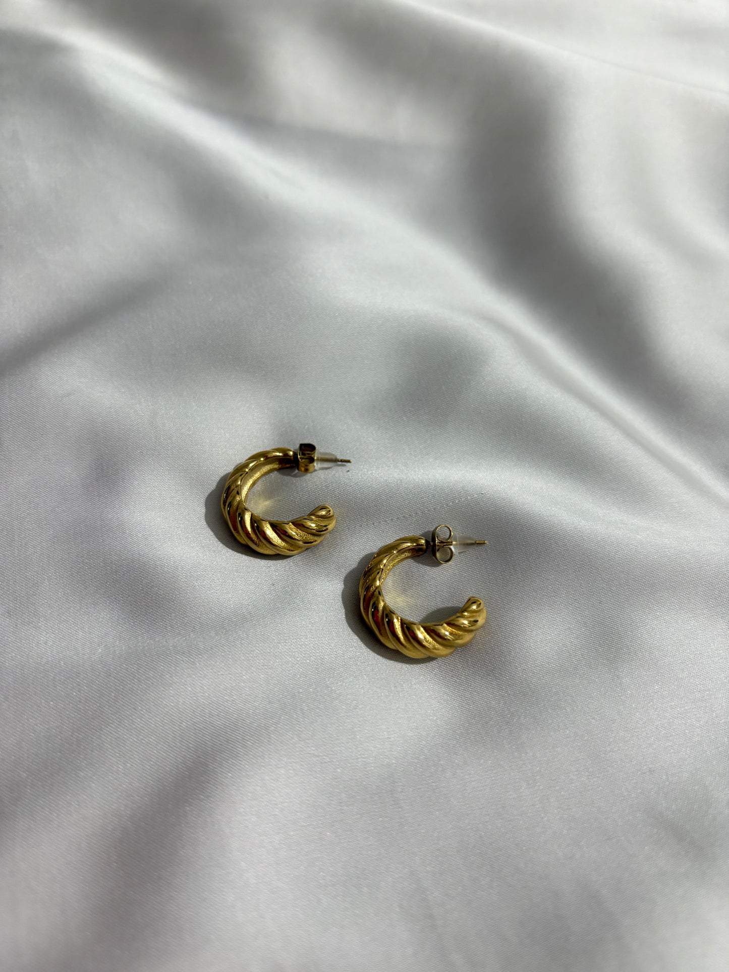 Orecchini Cerchi Torchon