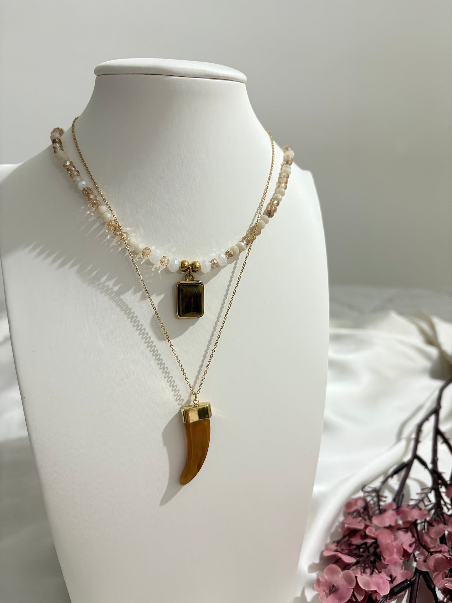 Collana Cristallini Africa