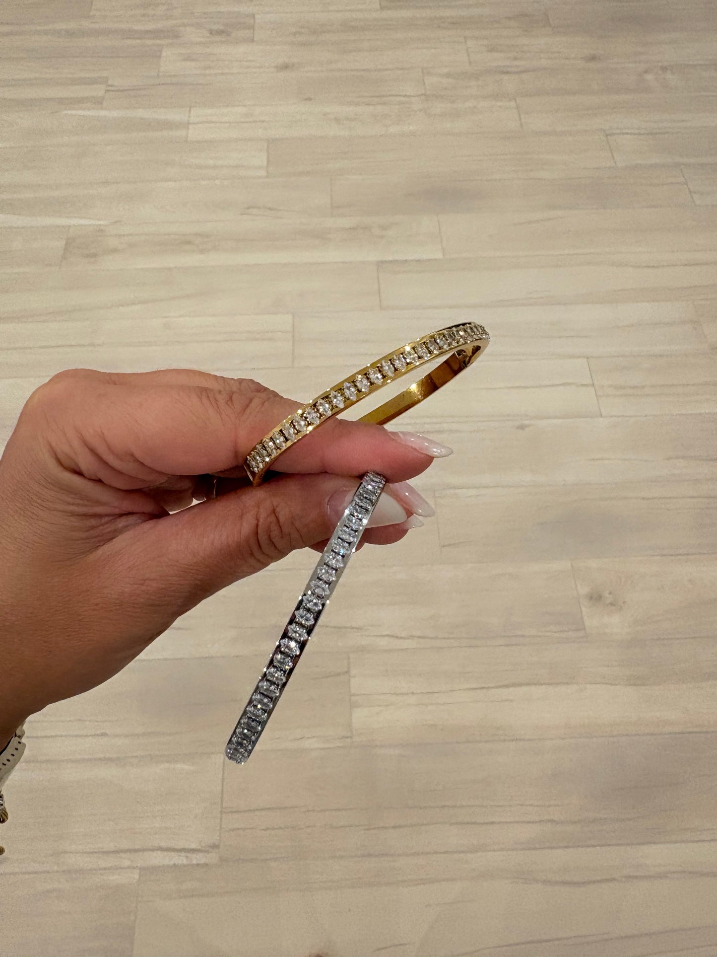 Bracciale Pietre Baguette