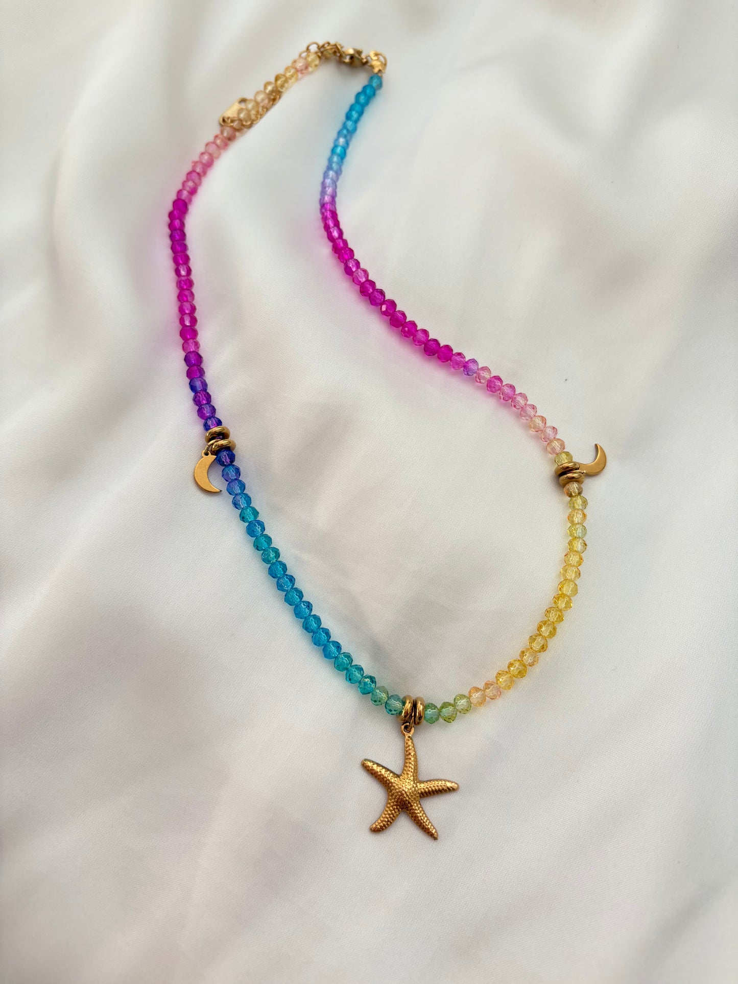 Collana Arcobaleno Stella